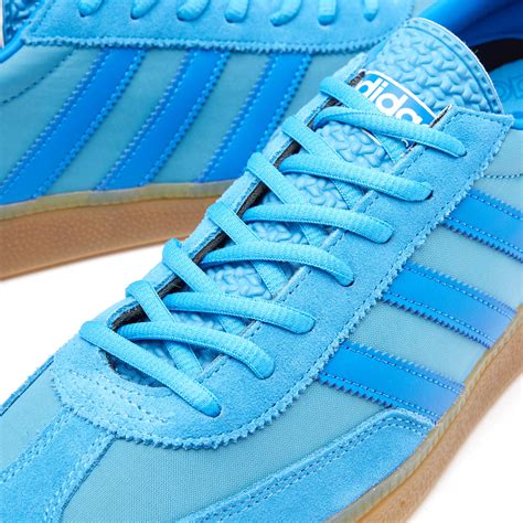 bright blue adidas spezial|adidas blue handball shoes.